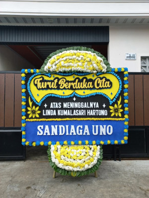 Papan Bunga Duka di Maliaro
